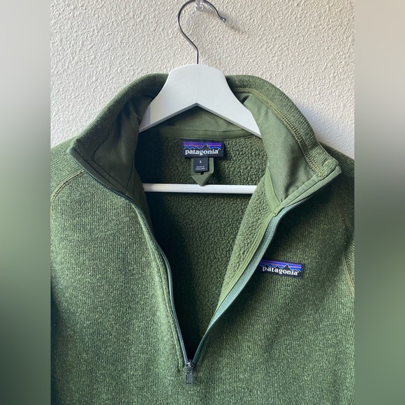EUC Patagonia Women's Better Sweater® 1/4-Zip Fleece in Torrey Pine Green Size:S - Picture 4 of 16